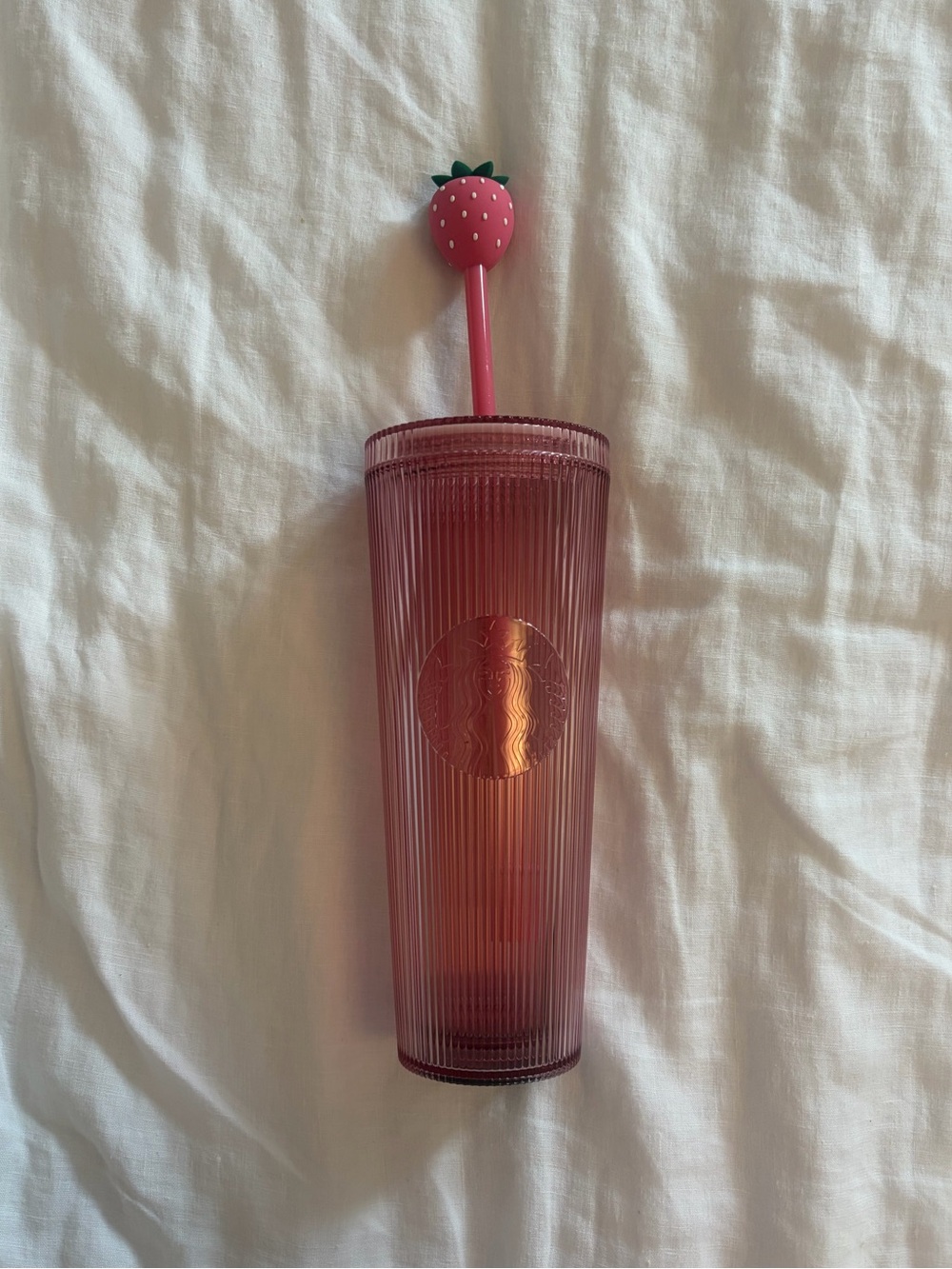 Starbucks - Summer 2026 Strawberry Collection - Venti Strawberry Cold Cup !! 🍓